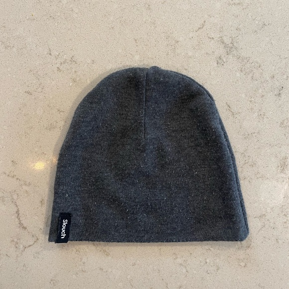 Gray slouch beanie baby size 0-6 month hat - Picture 1 of 3